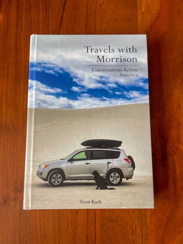 Travels with Morrison hardcover book